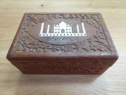 Indische andenkenbox aus - andenkenbox, holz