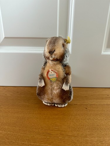 Steiff stofftier biber nagy - biber,