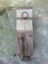 Alte Stockwinde Zahnstangenheber vor 1945 Oldtimer Wagenheber Zahnstangenwinde