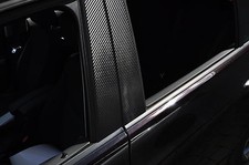 6x Carbon schwarz Tür leisten