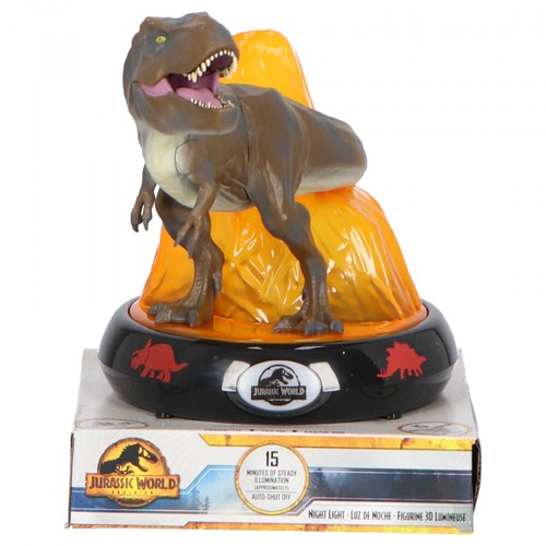 Jurassic world nachttischlampe - jurassic,