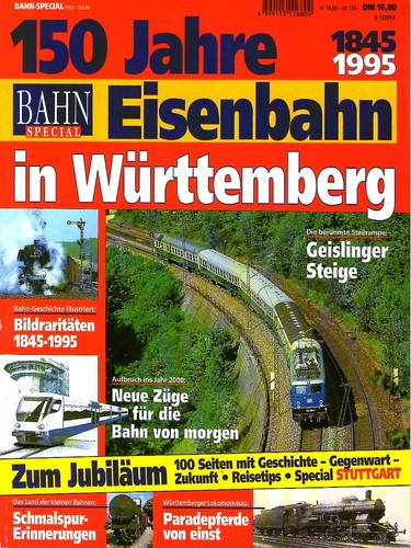 Bahn special heft - special, 1995-03