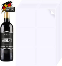 Leere Weinetiketten Bögen