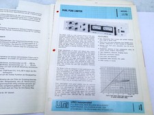 Universal Audio UREI Lexicon Kepex Studio Prospekte Ordner Vintage Rar I693