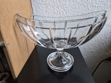 Große Ovale Glasschale von