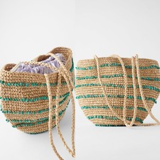 ZARA SHOPPERTASCHE NEU KORB