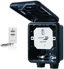 smartwares Funkschalt-set Fernbedienung + Einbauschalter Indoor / Outdoor 1000W