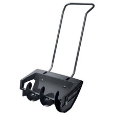 Schneefräse mechanisch 59 cm Schneepflug Schneeschieber mit Häcksler Snow Mover