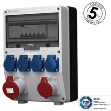 Stromverteiler pTD-S/FI 32A