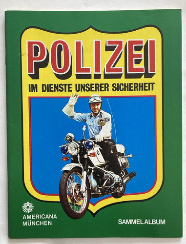 Americana sammelalbum polizei - americana,