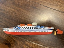 Seidel Blech Passagierdampfer MS-REX mit Uhrwerksantrieb