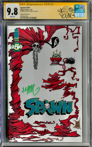 Spawn 250 cgc 8 signature - #250,