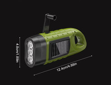 Dynamo Solar LED Taschenlampe