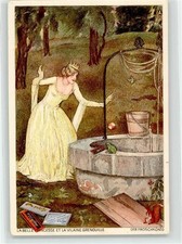 52070751 - Froschkoenig Brueder Grimm Prinzessin Brunnen Frosch Schokolade