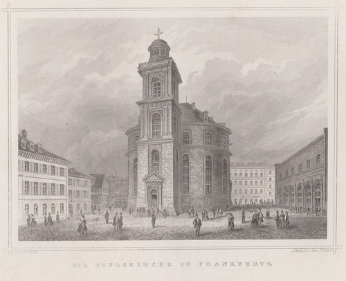 Frankfurt paulskirche original - frankfurt,