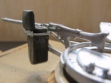 Wehrmacht Bundeswehr MG Patronen Hülsen Gurt Sack RC Panzer Deko Zubehör 1/16