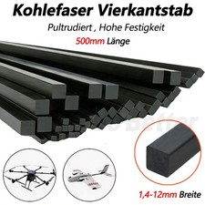 500mm CFK Vierkantstab