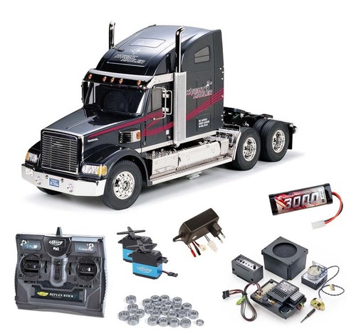 Tamiya truck knight hauler - truck,