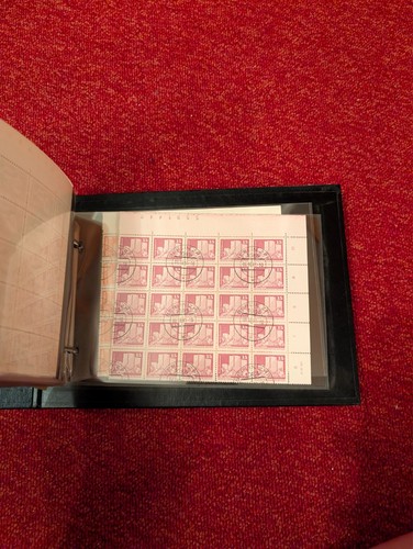 Briefmarkenalbum bogenteile - briefmarkenalbum, /