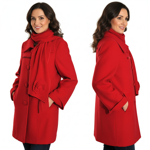 Winterluxus mantel christine - winterluxus:,