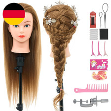 Neverland Beauty 71Cm Frisierkopf 60% Echthaar Trainingsköpfe - Übungskopf Für F