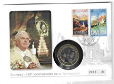 Numisbrief  Vatikan   Papst