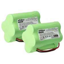2x Akku für Uniden Bearcat UBC120XLT UBC180XLT UBC220XLT UBC280XLT 1200mAh 4,8V
