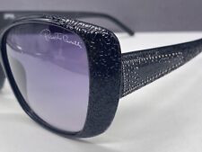 Roberto Cavalli Sonnenbrille Damen schwarz Strass Quadratisch Potentilla NP 340€