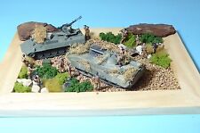RK Modelle Diorama mit 2 Stück russischen Panzern Militär,1:87 NVA,UdSSR 1:87 H0
