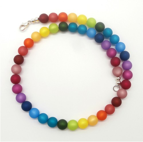 Bunte halskette aus - bunte,