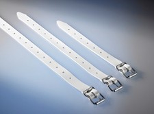 5 x Schnallriemen  weiss