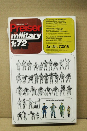 Modellbausatz preiser - 1:72,