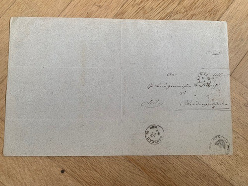 Schreiben stempel kreisamt - schreiben,