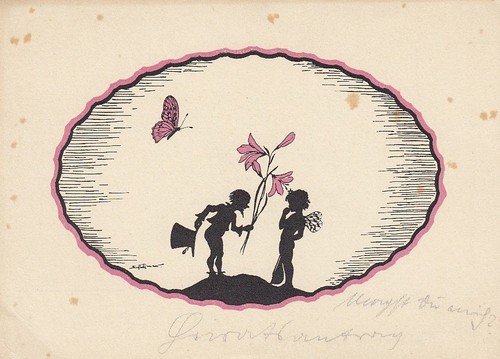 Silhouette blumen für das - silhouette,
