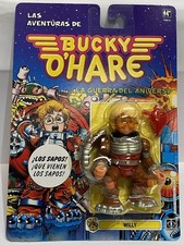 Willy Bucky O'Hare Hasbro Vintage Actionfigur ungeöffnete Blister