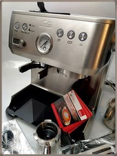 Solis Grind & Infuse Perfetta 1019 Siebträgermaschine Kaffeemaschine m. Mahlwerk