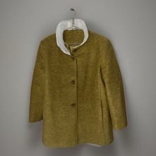 Peckott Damenjacke Mantel gelb