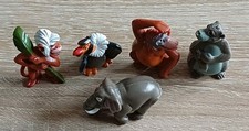 Ü-EI  - Dschungelbuch D 1985 - 5 verschiedene Originalfiguren - gebraucht 