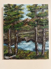 Stille des Spätsommers Öl