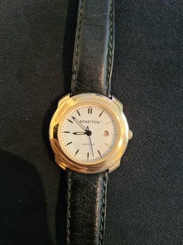 Benetton bulova damenuhr - by,