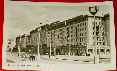 Berlin ost 1954 block - berlin,