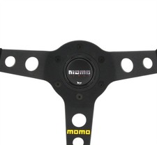 Momo Wildleder Sportlenkrad Modell MOD. 07 350mm schwarz black steering wheel ..