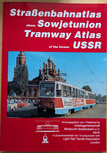 Buch straßenbahnatlas - buch, "straßenbahnatlas