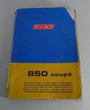 Teilekatalog / Parts catalog Fiat 850 coupe Karosserie Stand 12/1968
