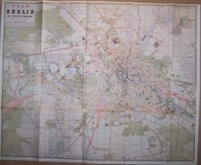 Stadtplan von berlin mit - stadtplan,