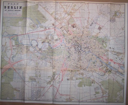 Stadtplan von berlin - von,