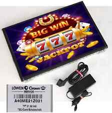 55,8cm 22" TOUCHSCREEN NOVOMATIC MONITOR CROWN ADMIRAL SLANTTOP BALLYWULFF MAGIC