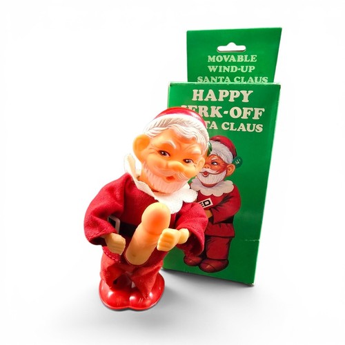 Vintage happy jerk off santa - vintage, jerk-off