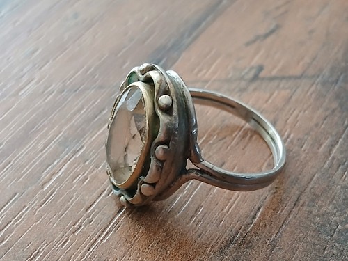 Jugendstil ring aus silber - jugendstil,