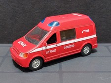 Seltenes Feuerwehr Auto VW T4 Einsatzfahrzeug - Mit Blaulicht, Sirene und Stimme